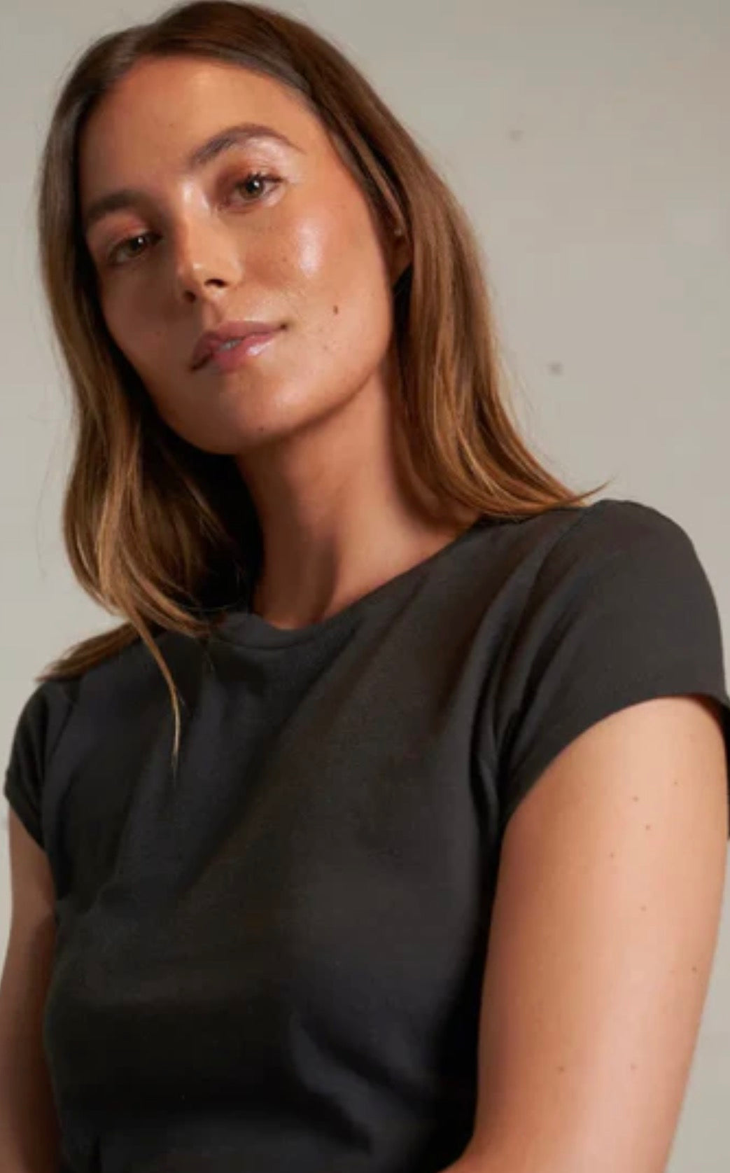 sheryl tee in vintage black