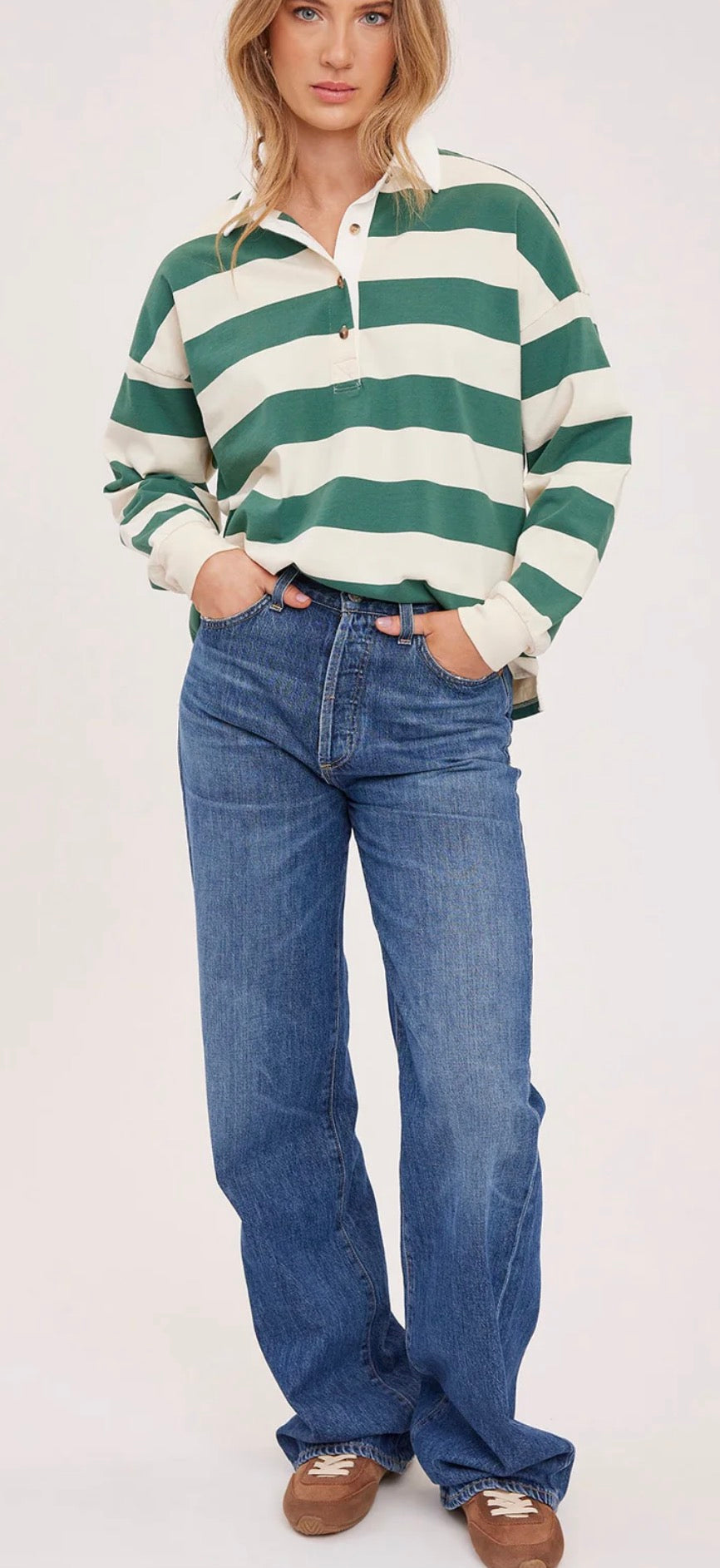 britt shirt in hunter