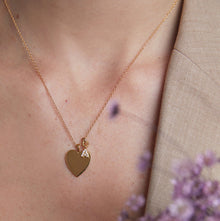  love token inital necklace