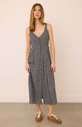 the astoria in navy check