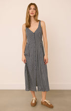 the astoria in navy check