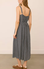 the astoria in navy check