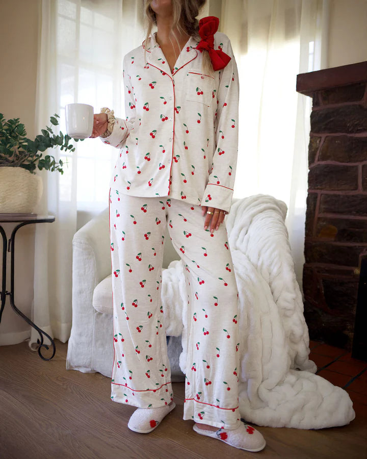 cherry toss flora pillow soft sleep set