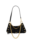 metal chain shoulder strap