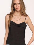 sheryl cami in black