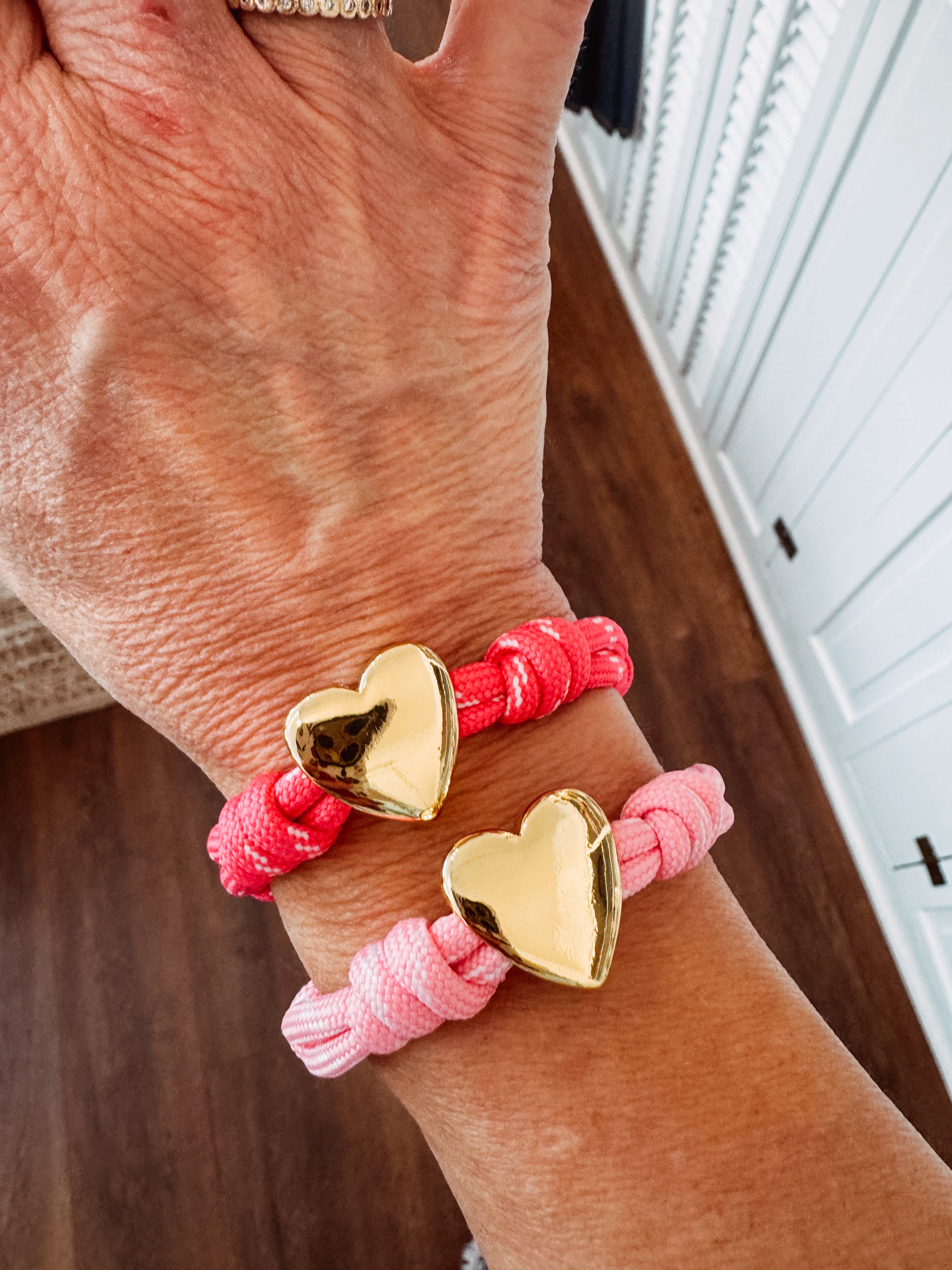 the sierra heart cord bracelet