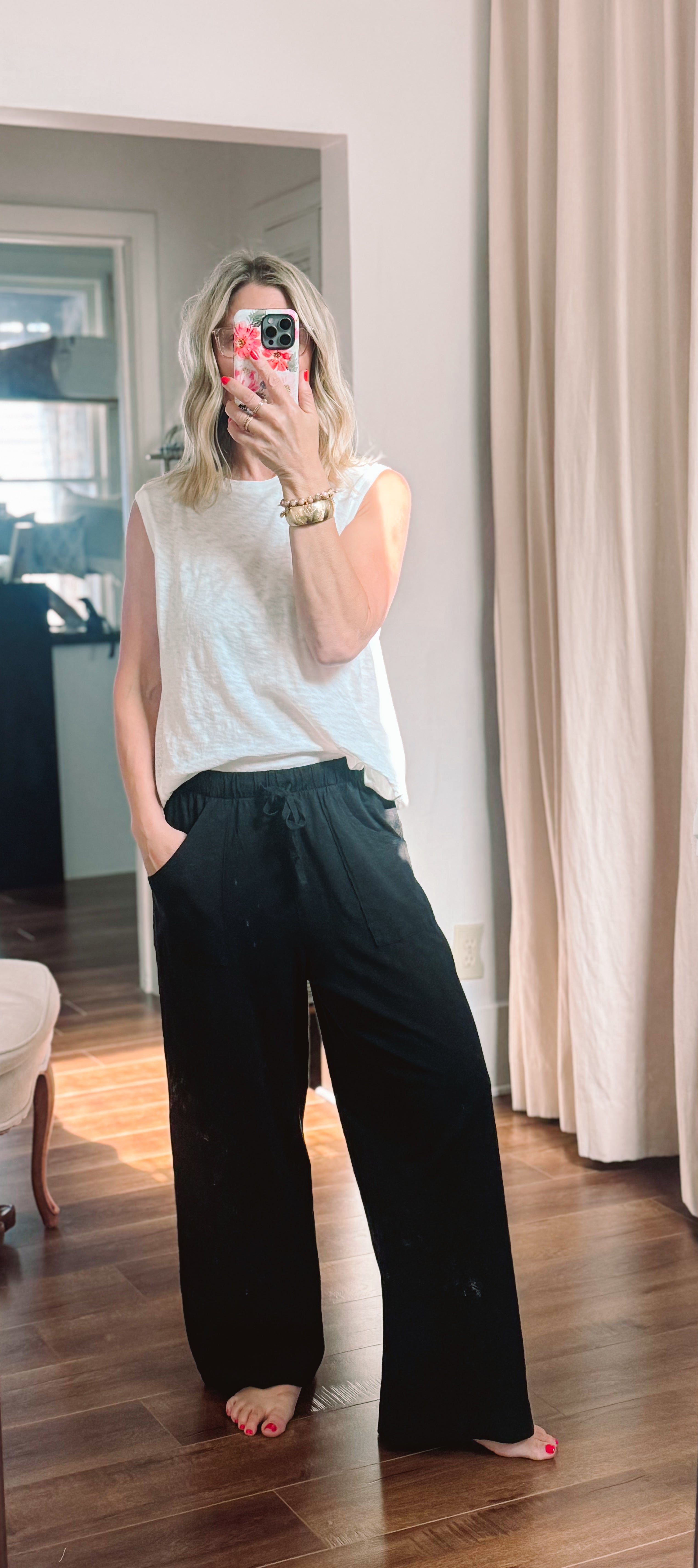 elsa ankle open leg pant