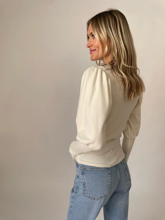 Reese Sweater in Ivory