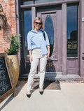 pull on ankle pant in chino