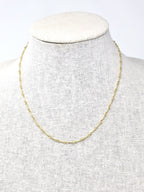 delicate chain necklace