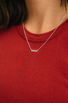 mama necklace in sterling