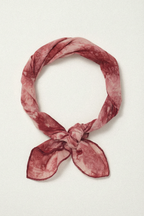 poe bandana in granate