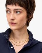pave sardine necklace