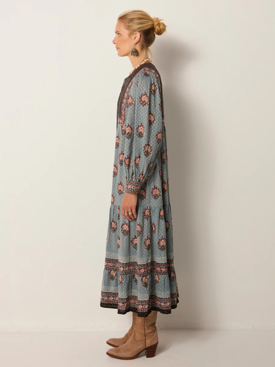 allegra dress in cerulean mist