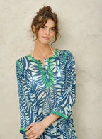 malia embroidered kaftan