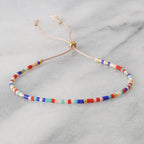 Adjustable Beaded String Bracelets