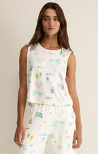 court sports pj tank