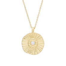  opal sunburst necklace