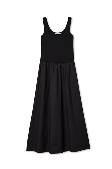 fabiola tank dress in black