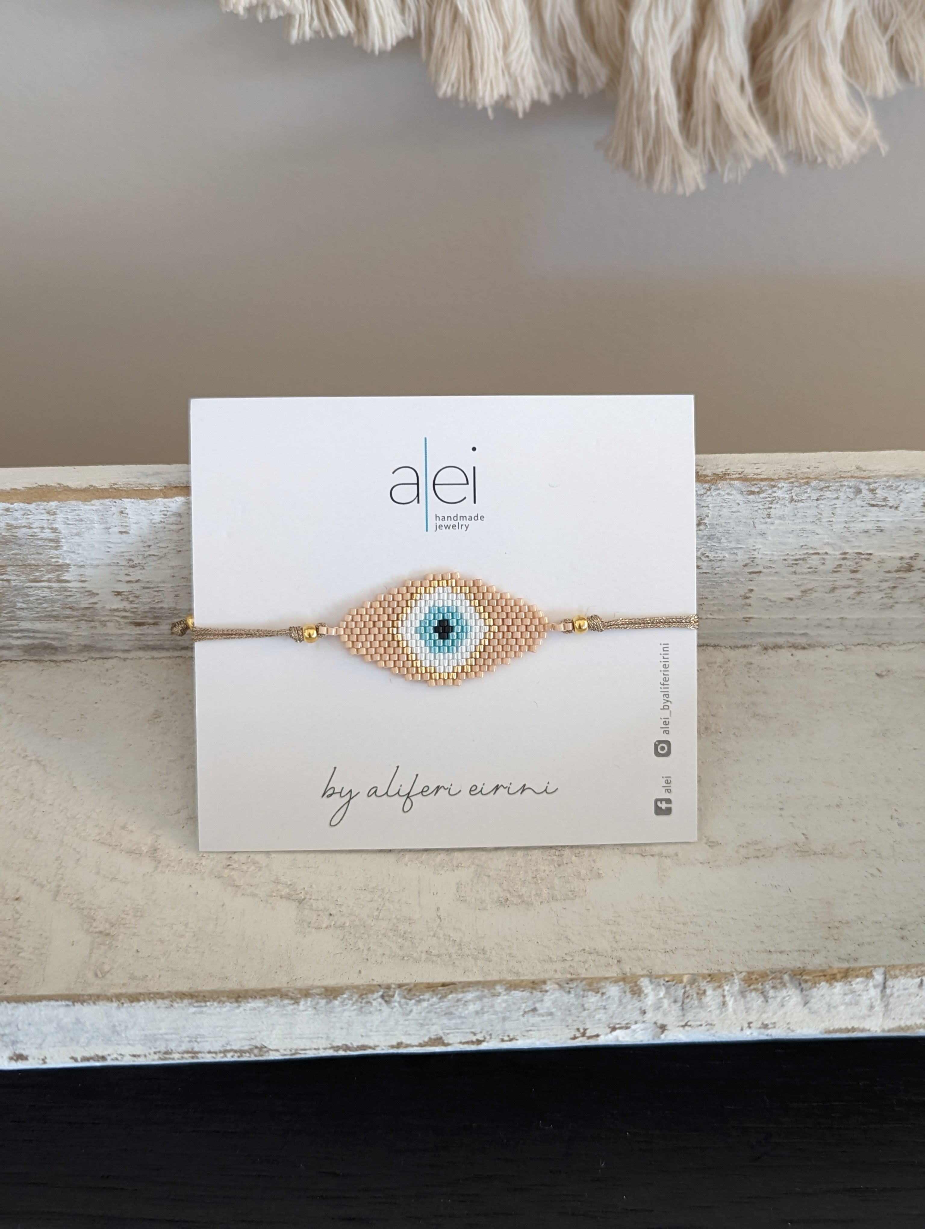Alei Loom Bracelet - Large Evil Eye