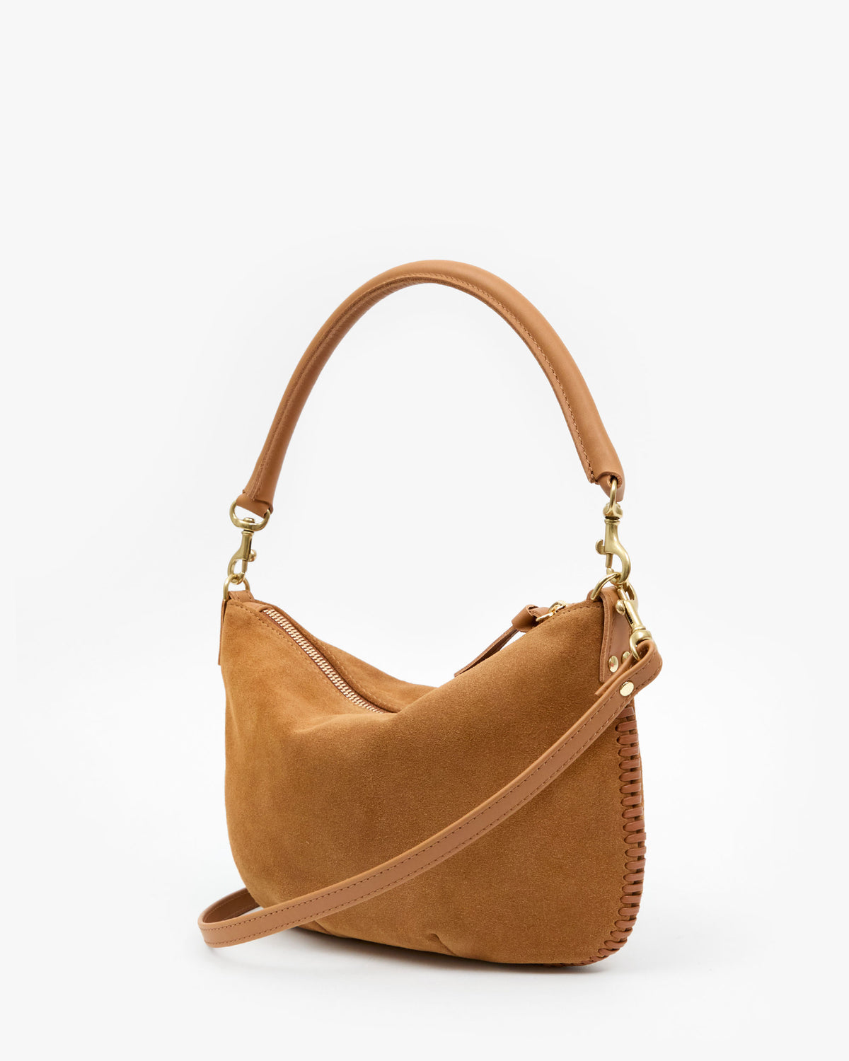 petite moyen in caramel whipstitch