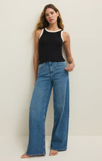 clarke rib tank in black