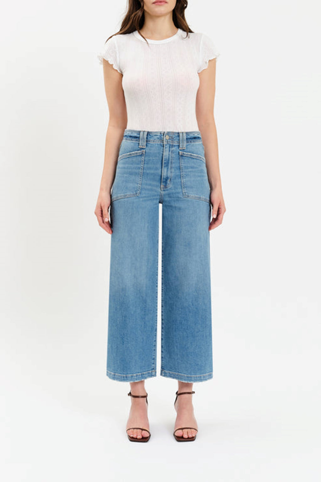 valley girl high rise ankle in fave