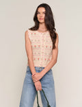 lucrezia vest in ecru