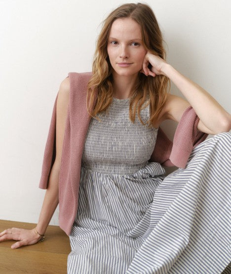 darcy poplin smocked dress