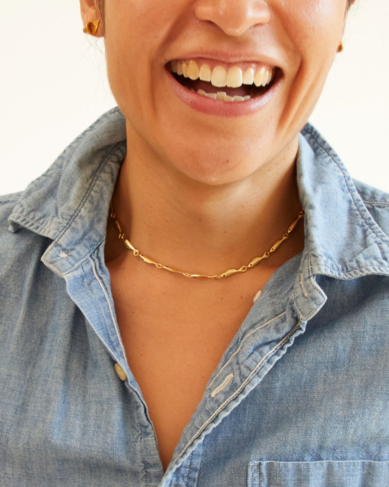 sardine chain necklace