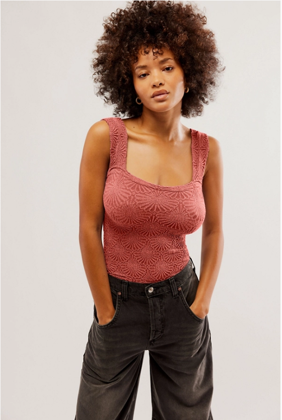 love letter cami in rose sienna