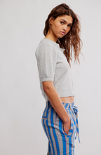 isla solid cardi in mineral grey