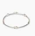 open link bangle - silver