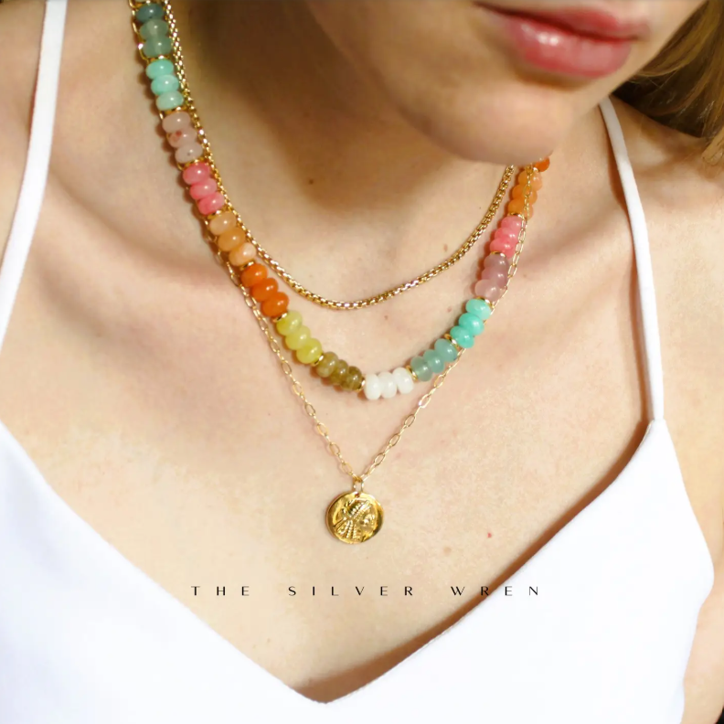 stone candy necklace