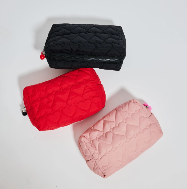 pull my heart cosmetic case