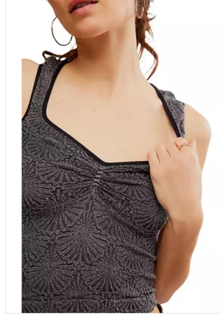 love letter sweetheart cami in noir