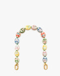 shortie strap in porcelain flower