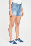 troublemaker high rise short in loyalty distressed