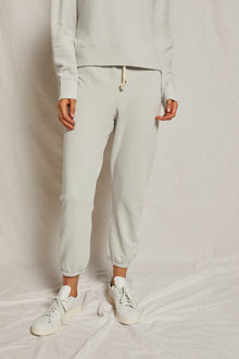  johnny french terry sweatpant in chalk
