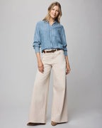 splendid reese indigo shirt