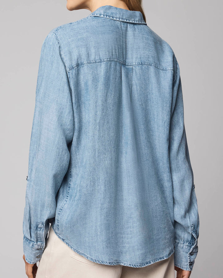 splendid reese indigo shirt