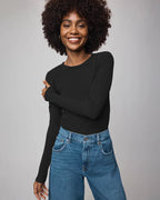 isabella eyelash shimmer long sleeve