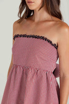 plaid logan dress