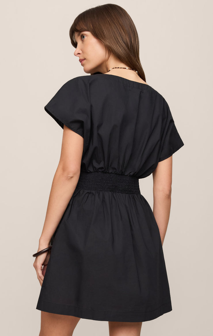 sanna poplin mini dress