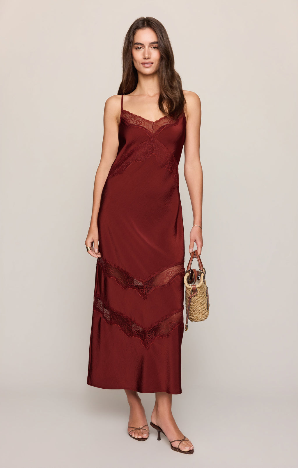 bruna lace midi