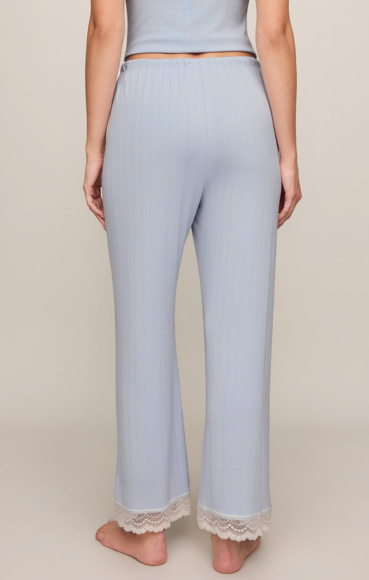 trina rib pant in skyline