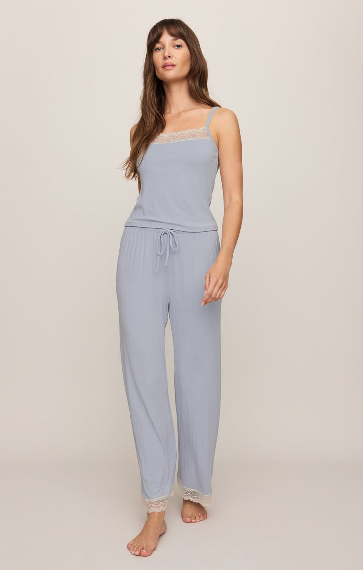 trina rib pant in skyline