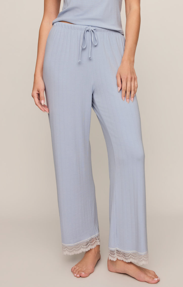 trina rib pant in skyline