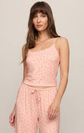 better off pointelle tank in rosewater