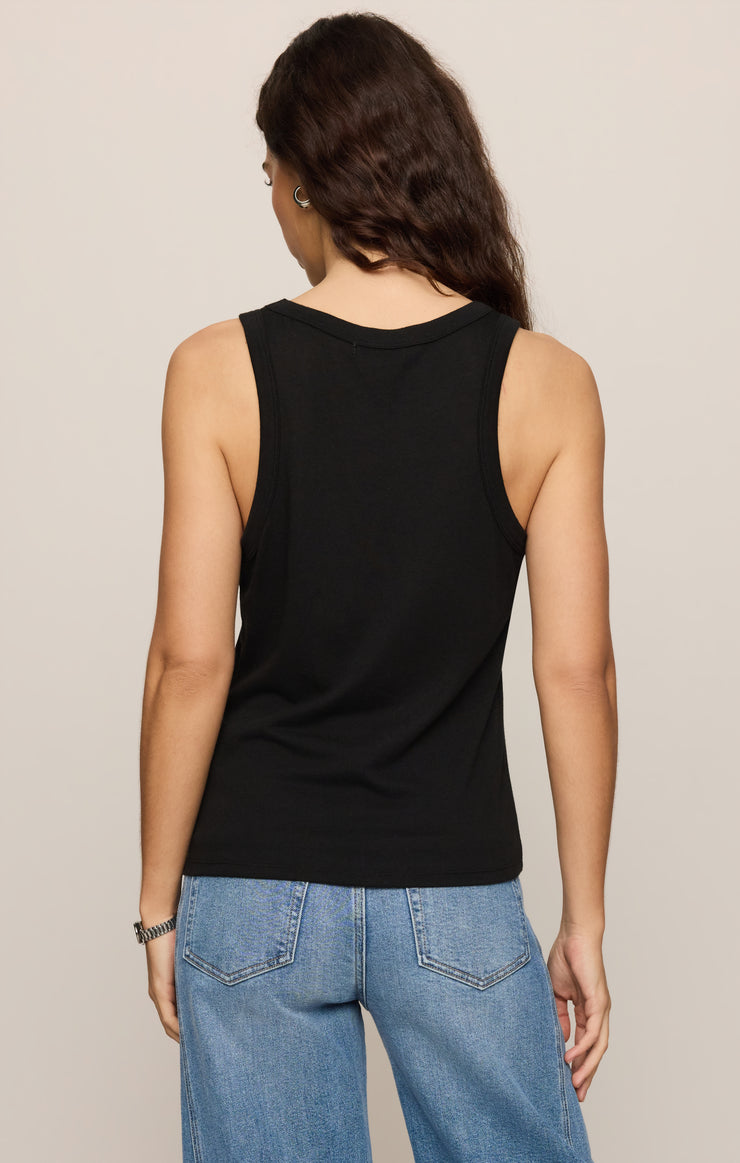 select airy tank in black